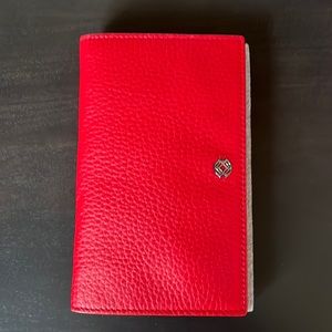 Brand new Dagne Dover Accordion Travel Wallet in red.